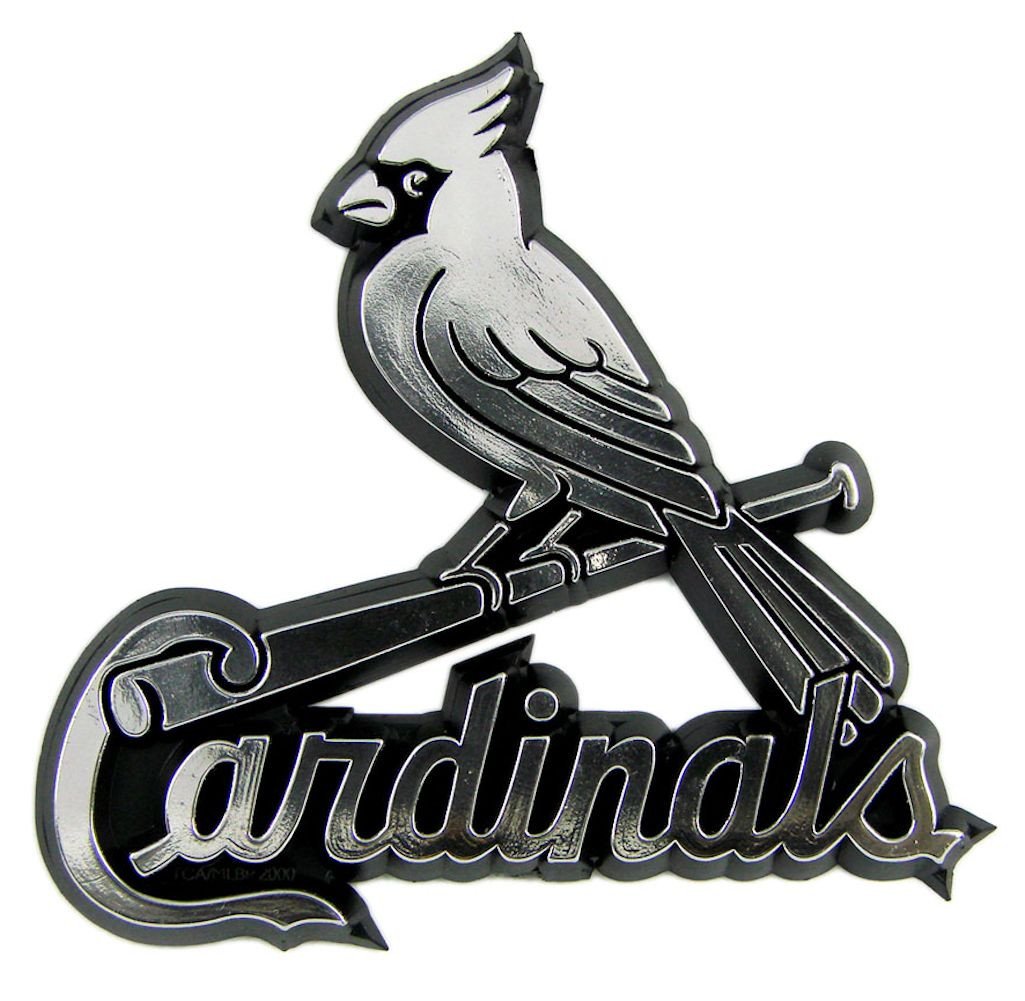 St. Louis Cardinals Silver Auto Emblem