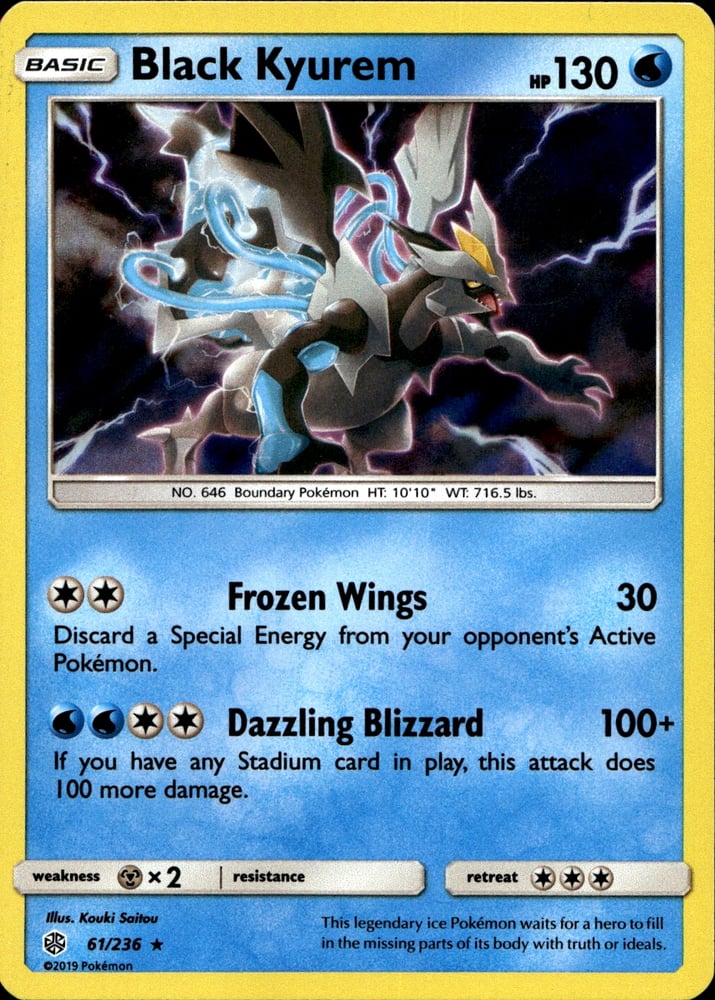 Black Kyurem - SM12 61/236