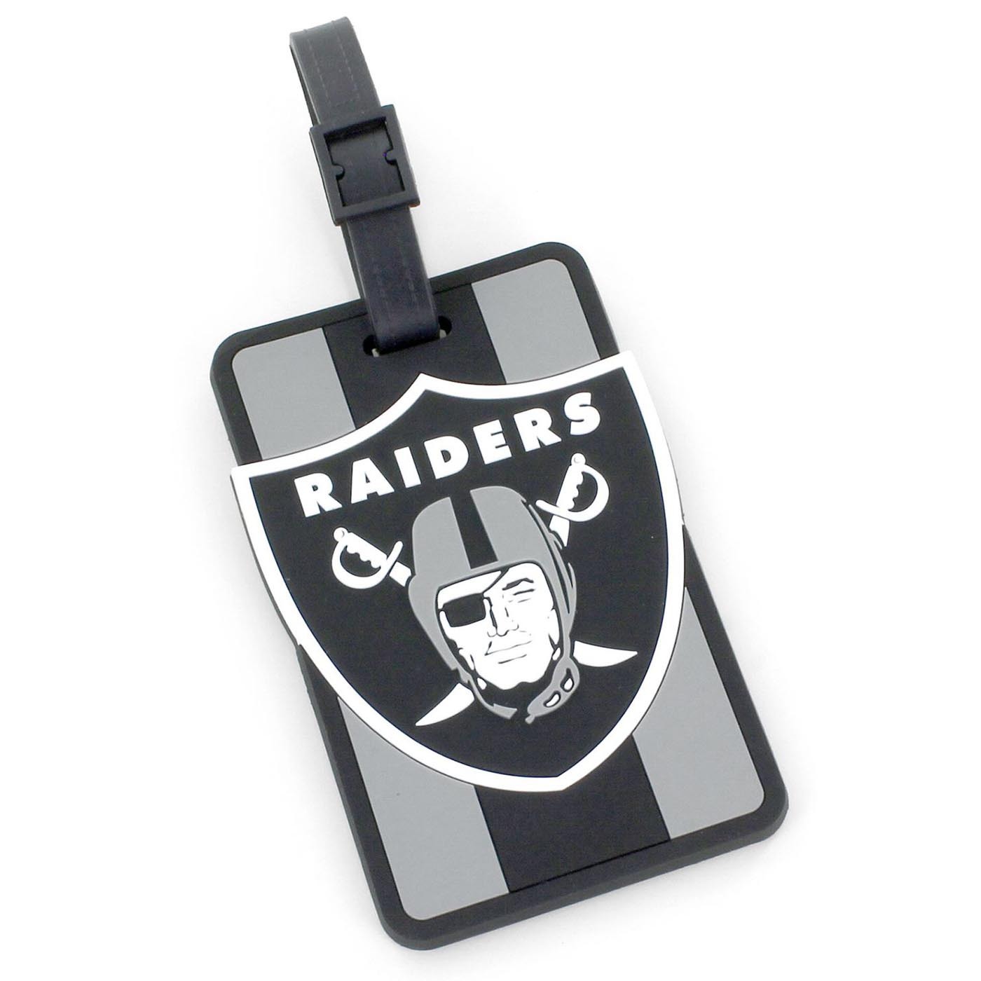 Las Vegas Raiders Rubber Luggage Tag