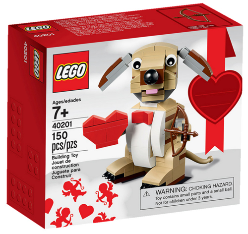 40201 Valentine's Cupid Dog