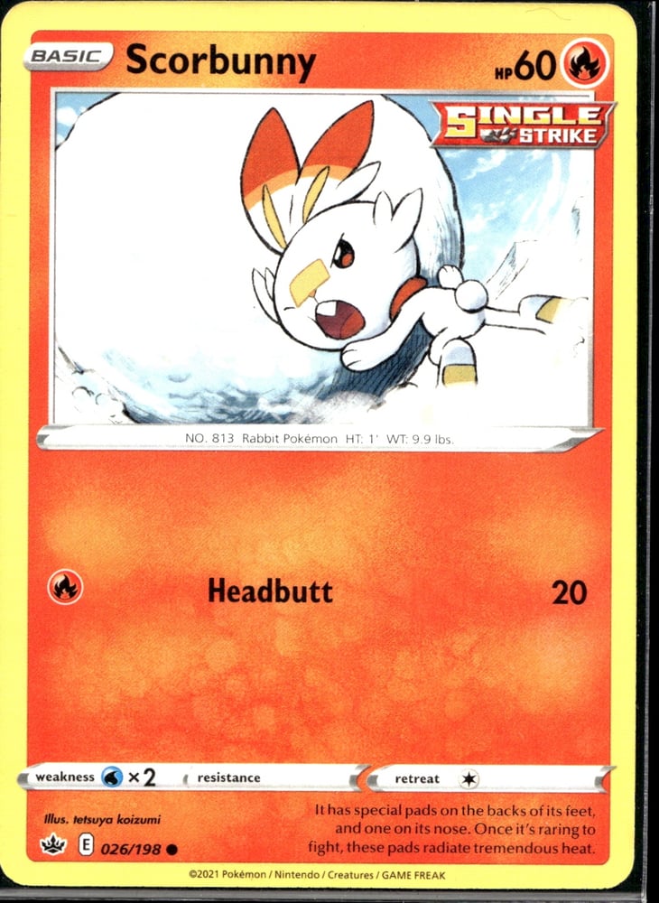Scorbunny - SWSH6 26/198