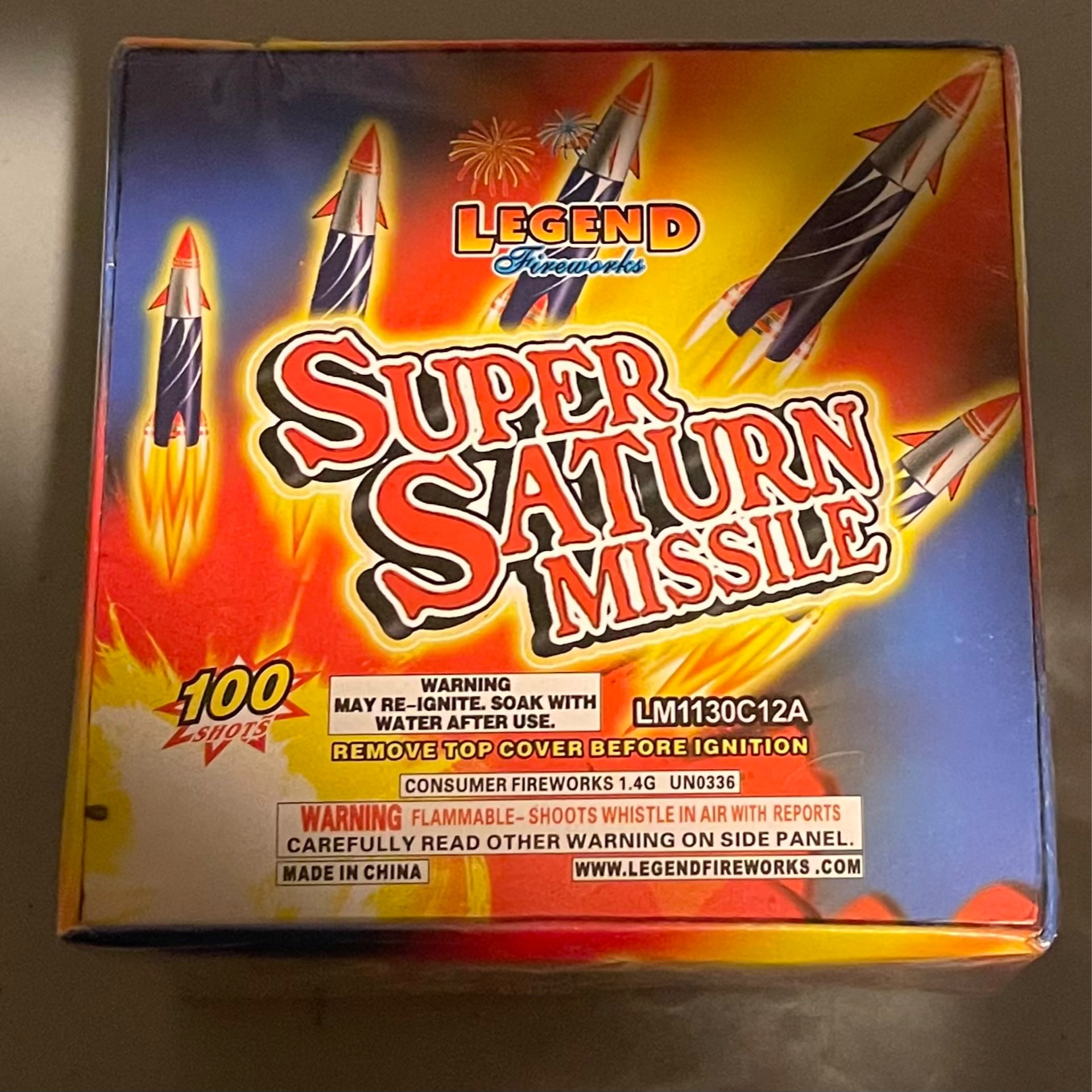 Saturn Missiles 100 shot – Herbie’s 100 shot