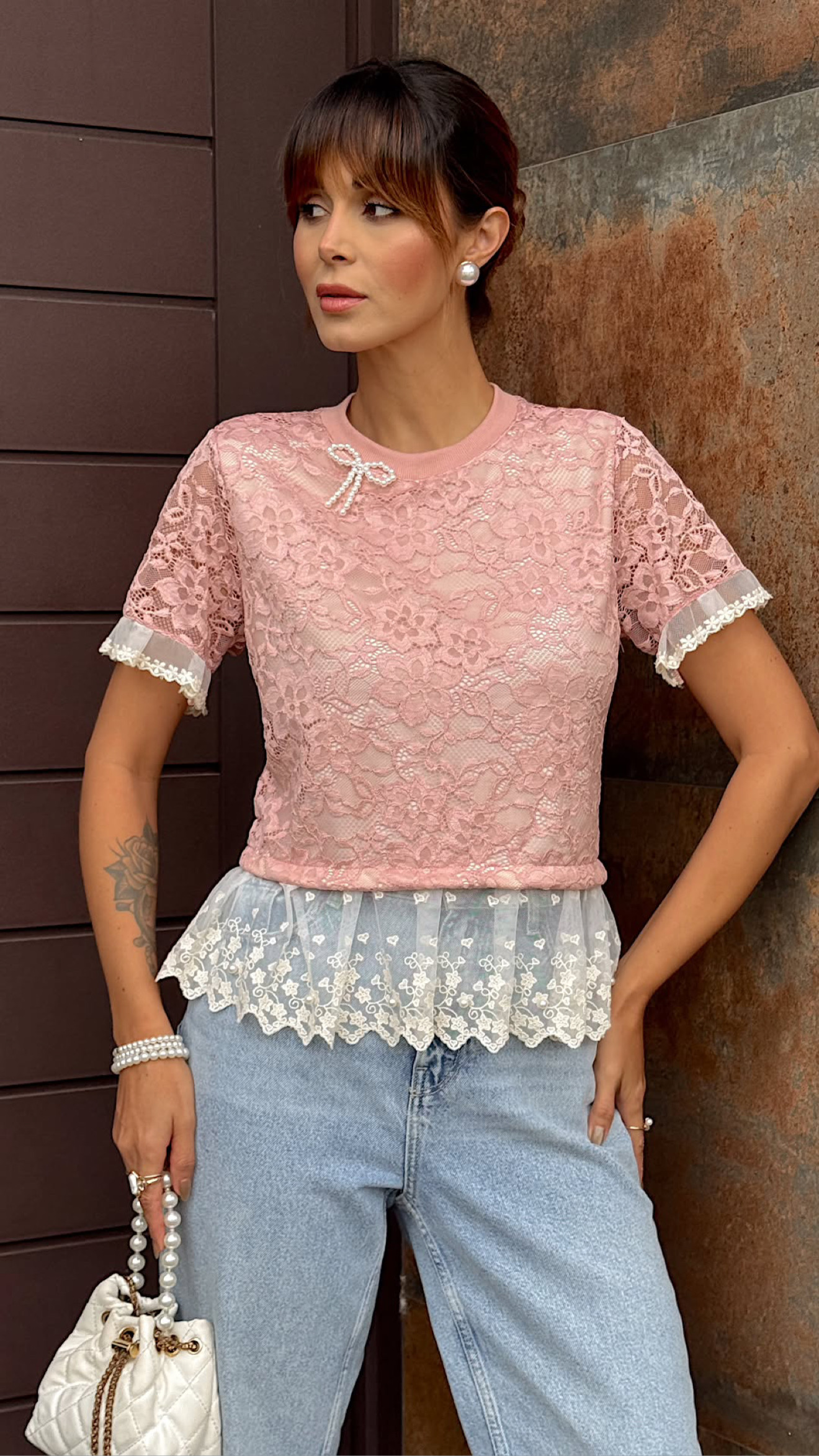 Blusa Éloise com Laço - foto 2