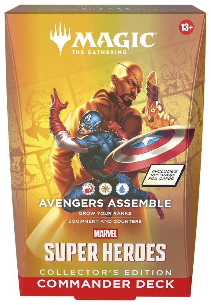 Marvel Super Heroes Commander Deck - (Collector's Edition) thumbnail 2