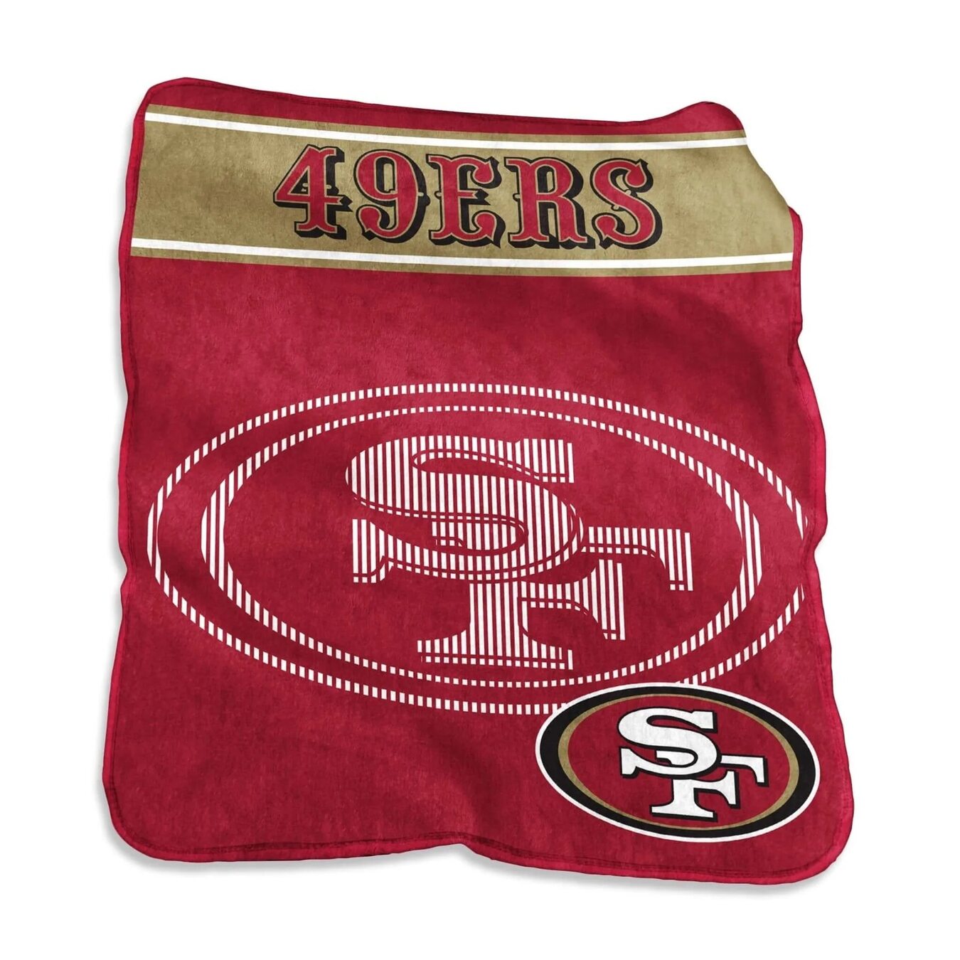 San Francisco 49ers Field Day Raschel Throw Blanket 60x80"⁠