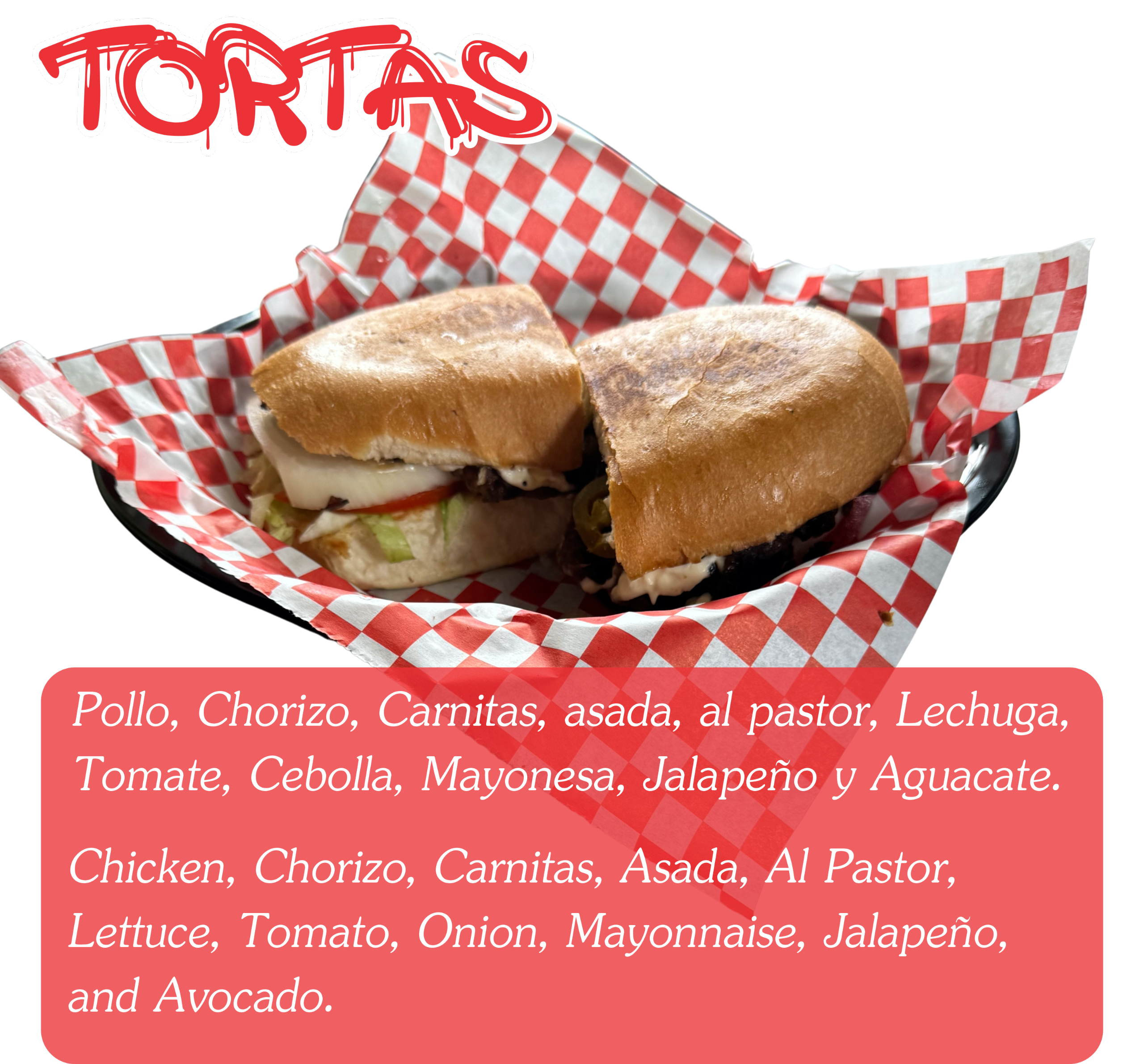 Tortas from Lonchera Sara in Aurora, CO