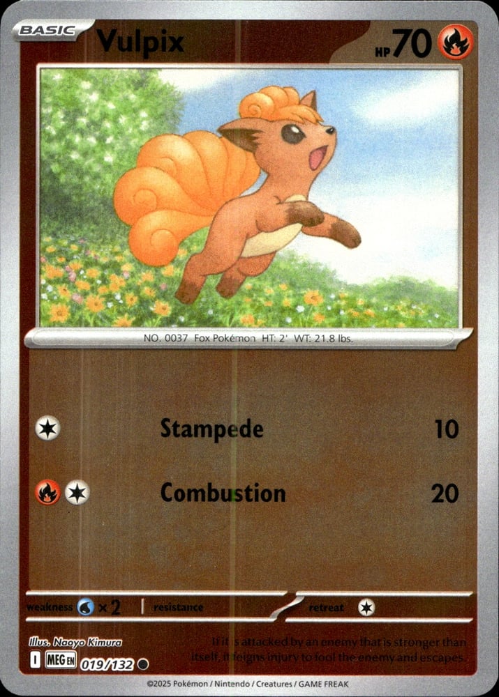 Vulpix - ME01 19/132