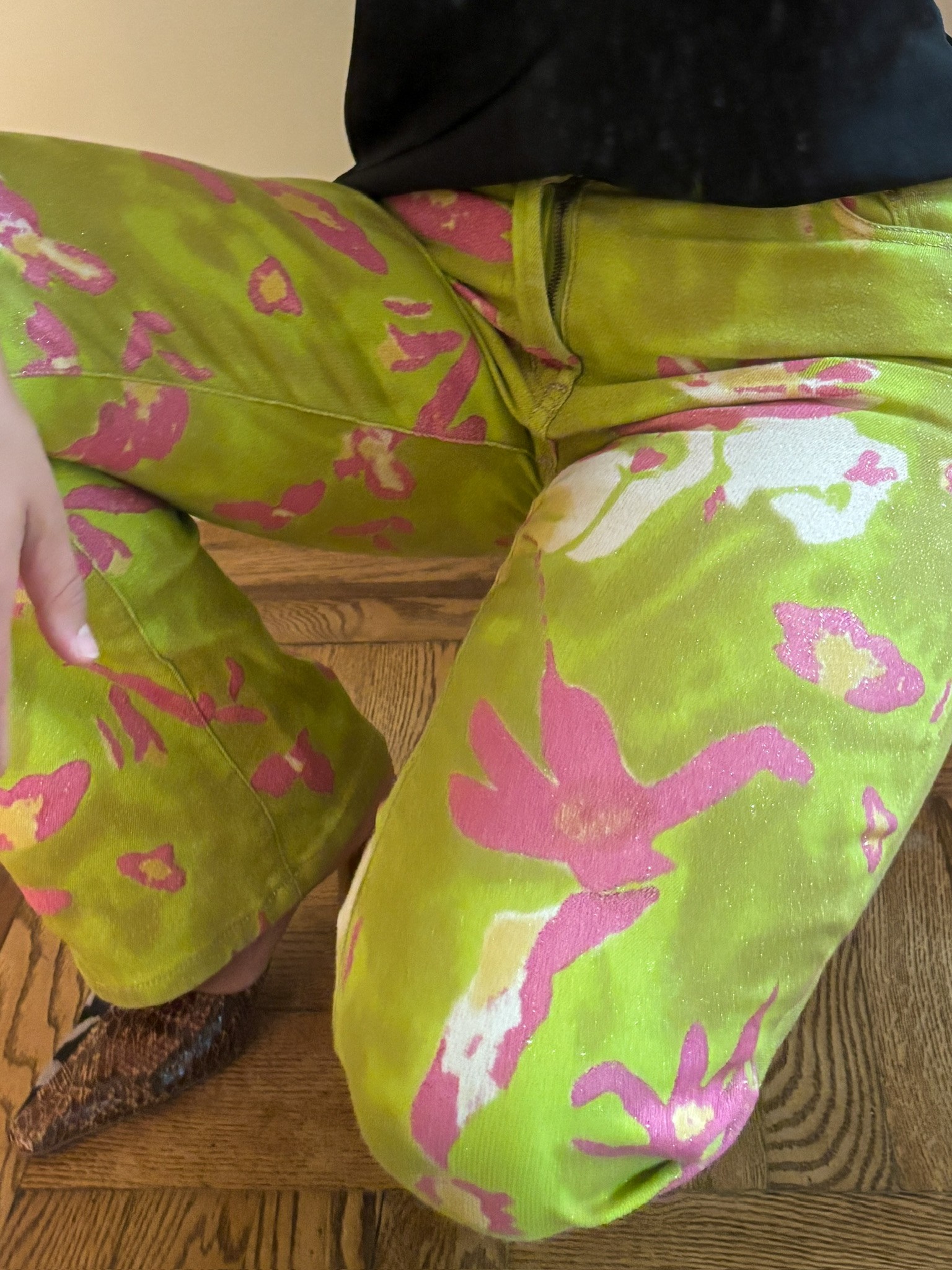 parasuco extreme fit patterned jeans — image 2