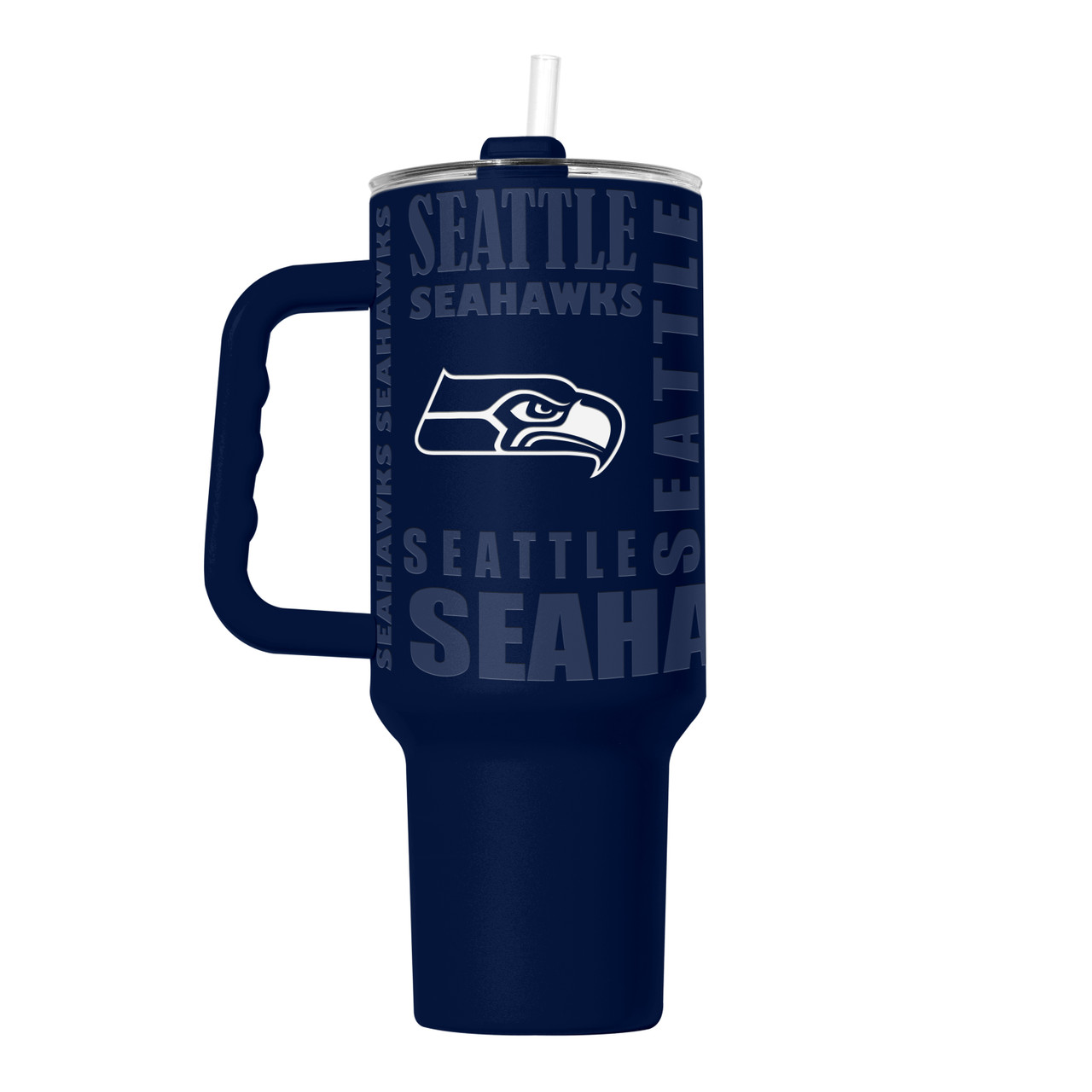 Seattle Seahawks Powdercoat Replay Tumbler 40oz