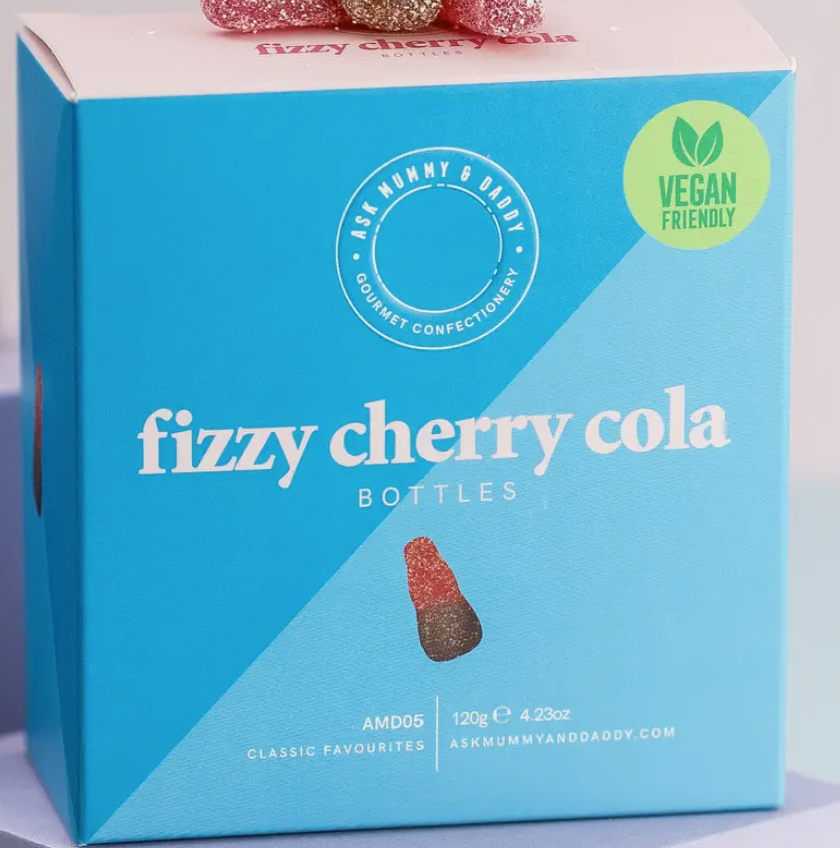 Ask Mummy & Daddy Cherry Cola Bottles Giftbox
