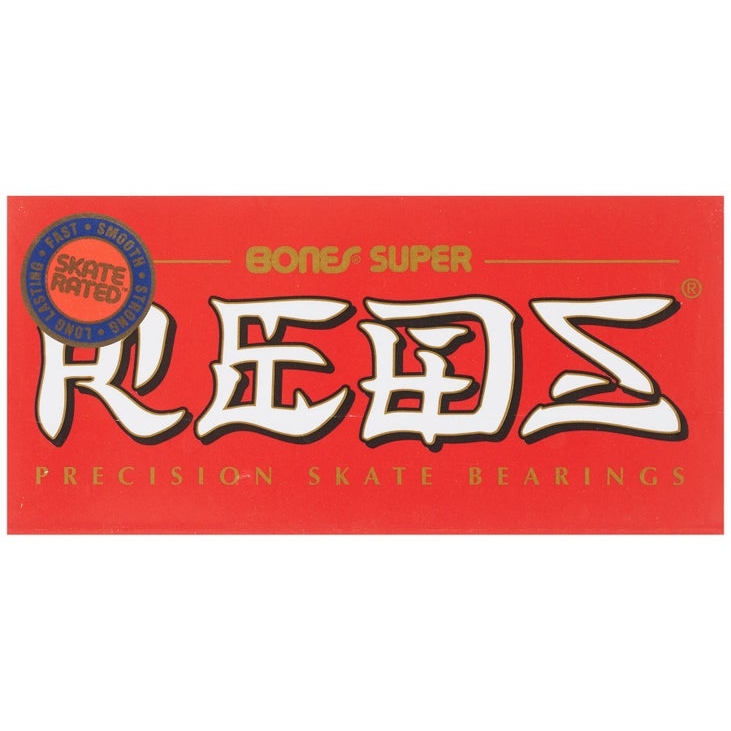 Bones Super Reds Bearings (16 pack)
