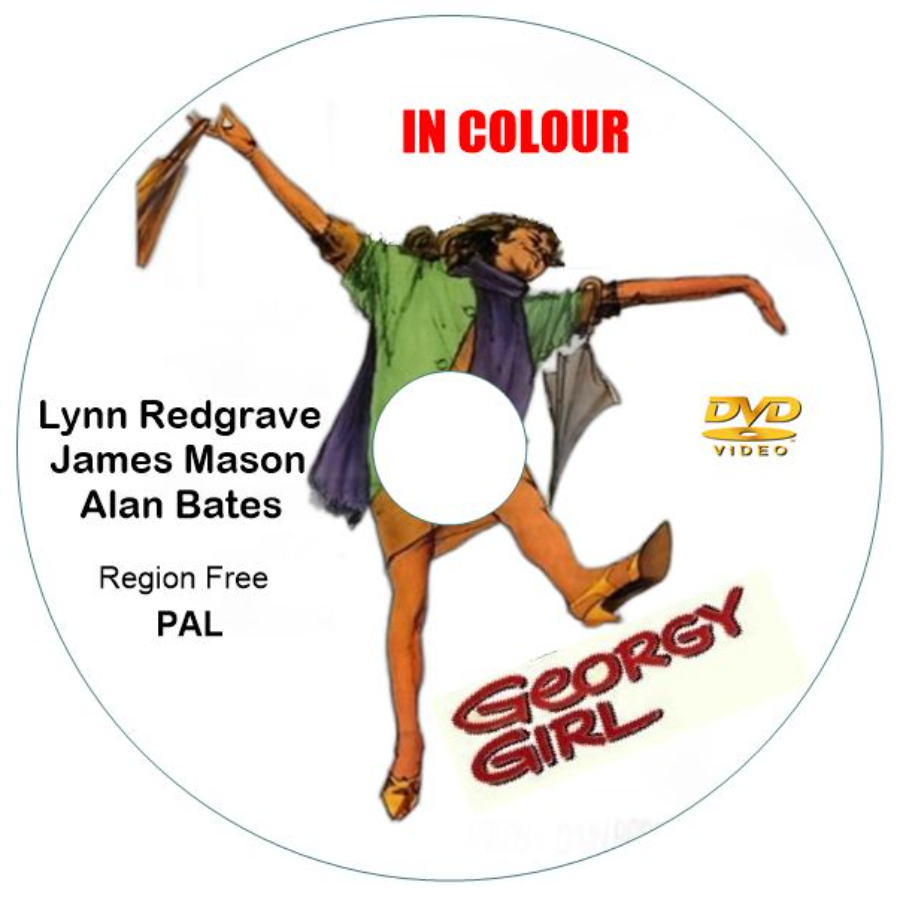 Georgy Girl (1966) in Color. DVD