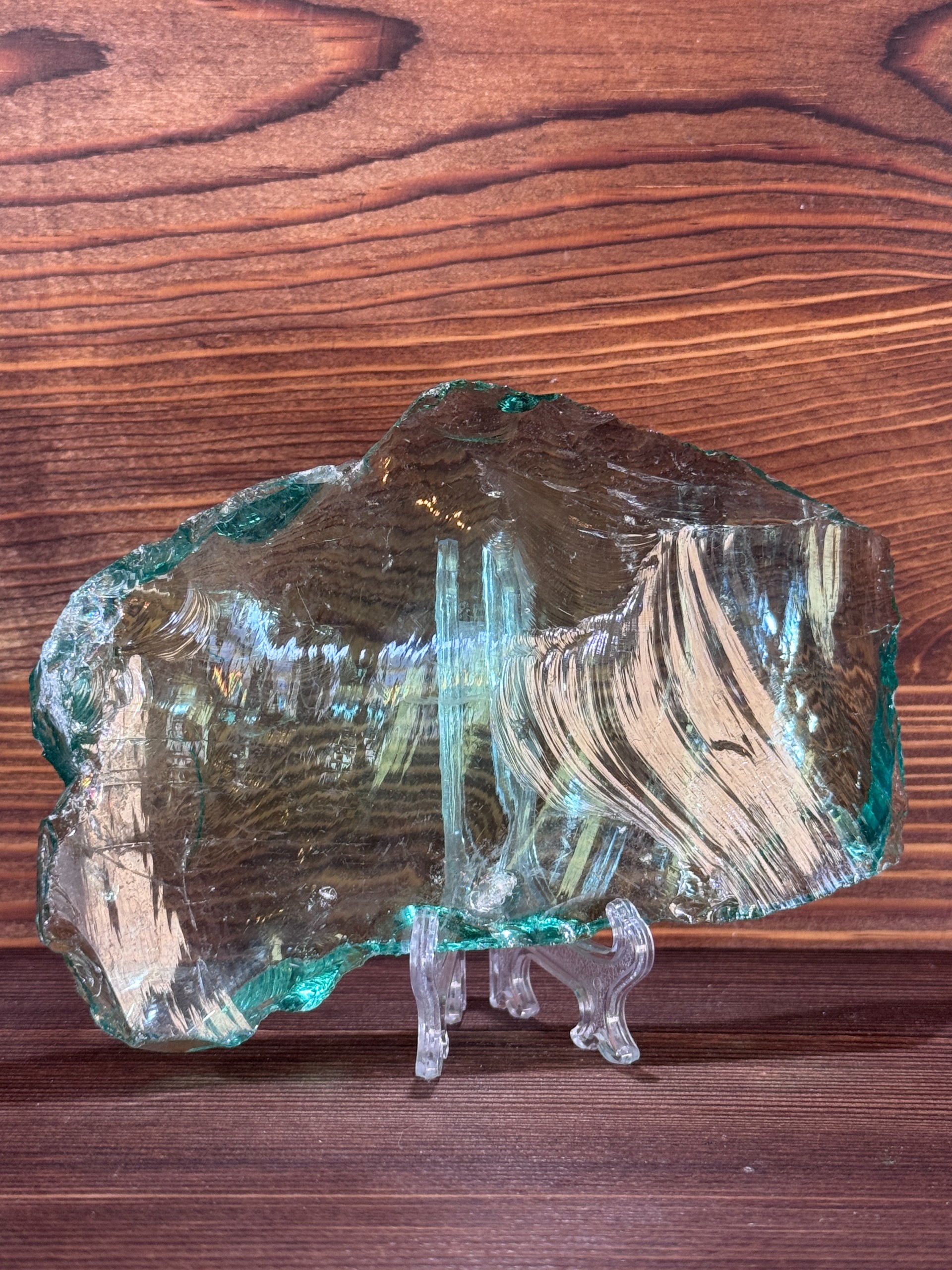 Green Obsidian Raw Slab