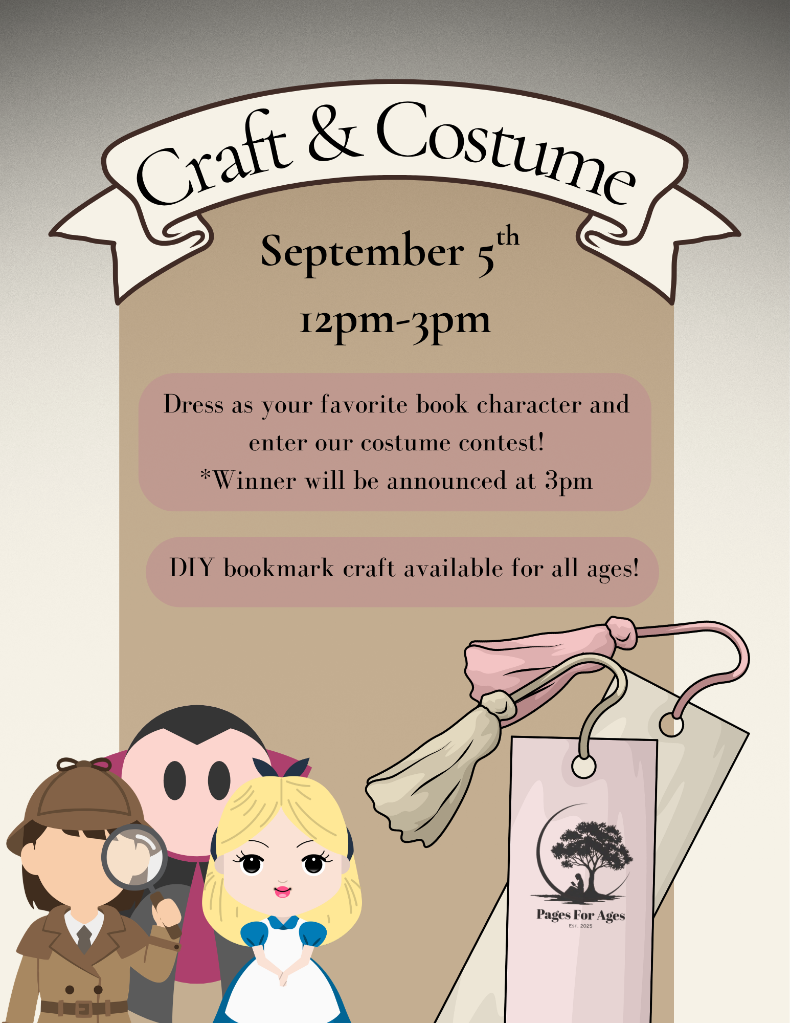 Book Character Costume Contest