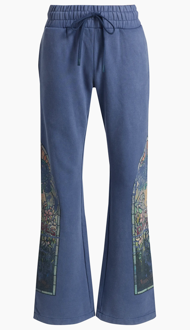Who Decides War  Faded Cotton Sweatpants