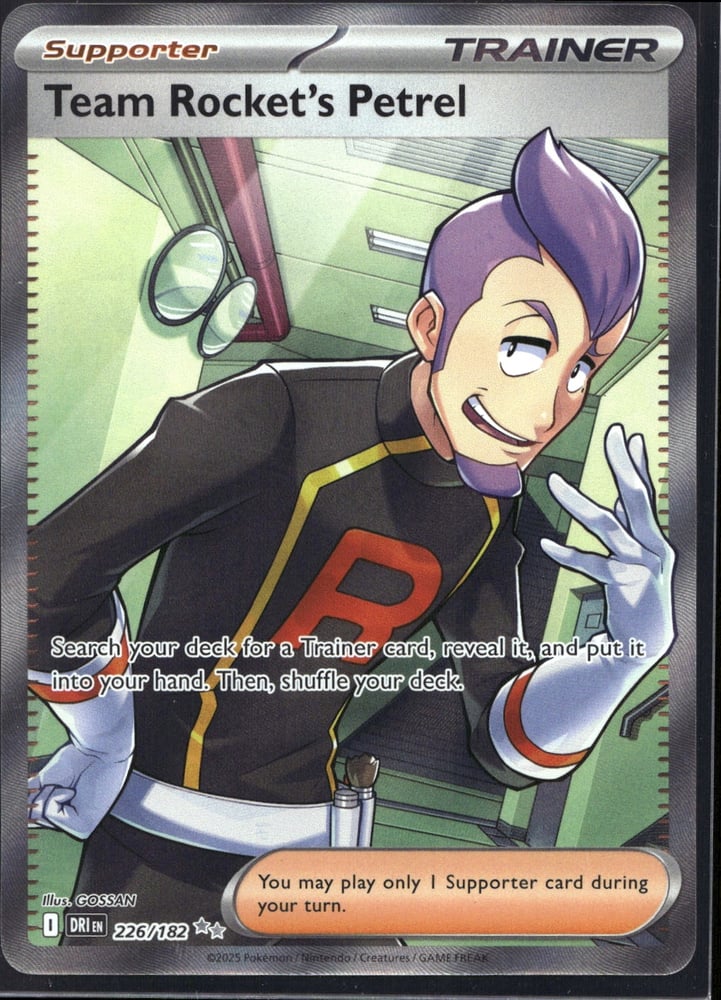 Team Rocket's Petrel - SV10 226/182