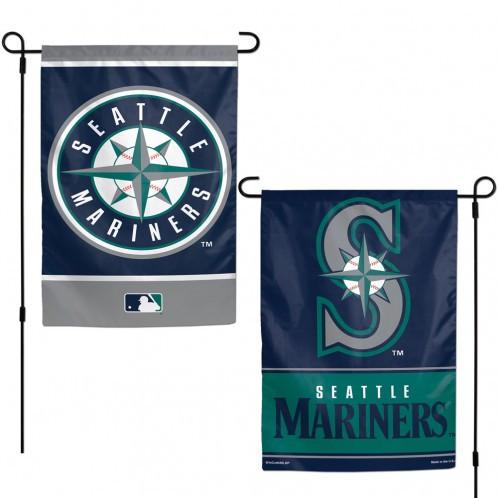 Seattle Mariners 2-Sided Garden Flag 12x18"
