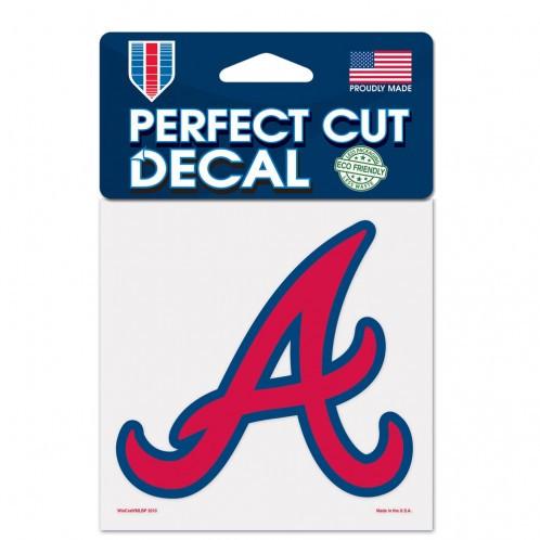 Atlanta Braves Perfect Cut Decal 4x4"