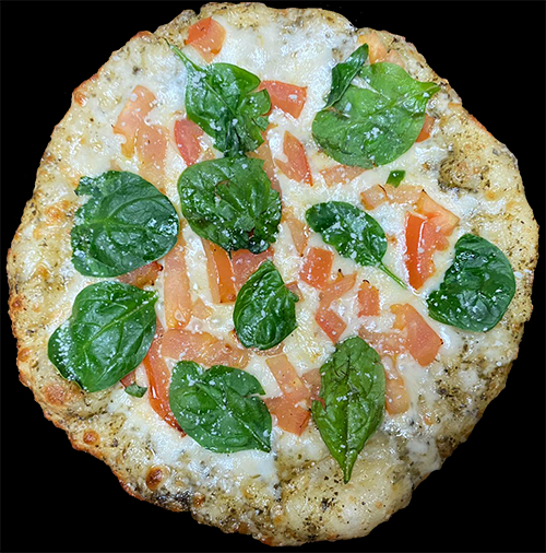 30% -  🌿🍅 Spinach Margherita Pizza (14”)