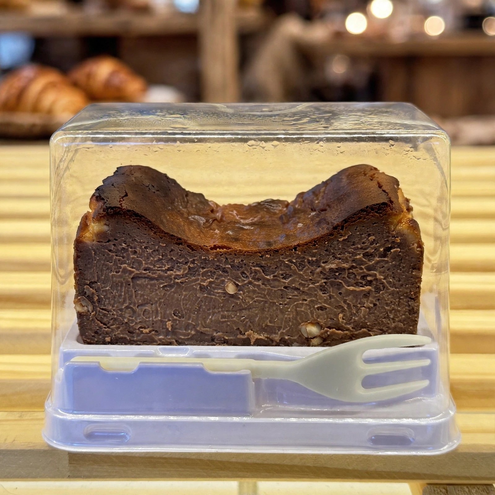 Hazelnut Chocolate Basque Cheesecake β HoneyMe Bakery, Bellevue