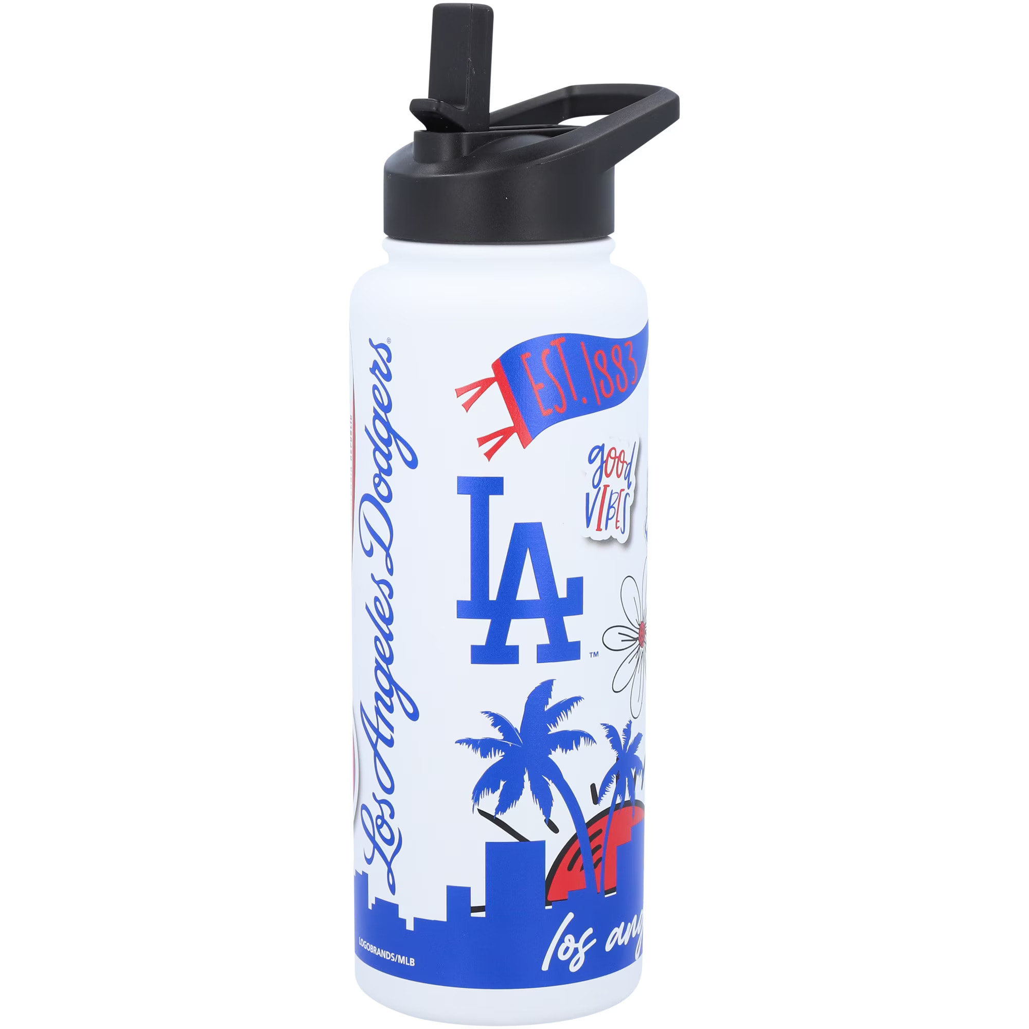 Los Angeles Dodgers Native Quencher Stainless Steel Bottle 34oz