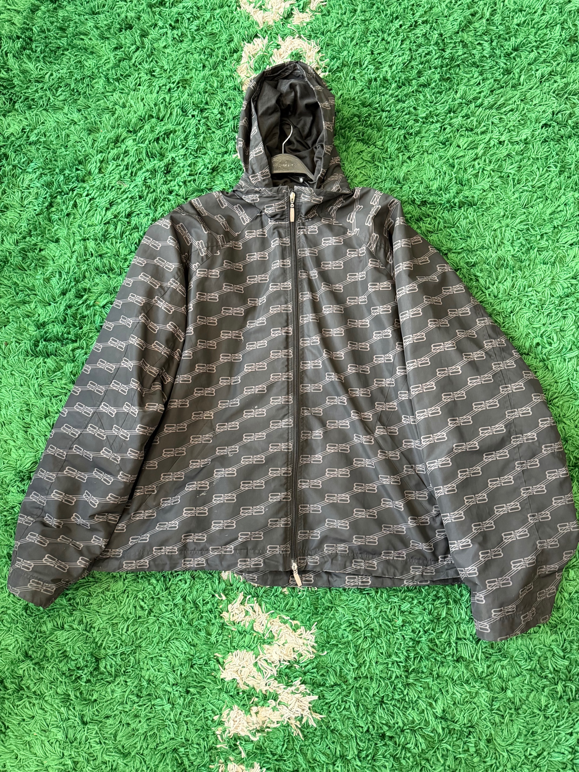 Balenciaga BB Monogram Lightweight Jacket OVERSIZE! ( USED )