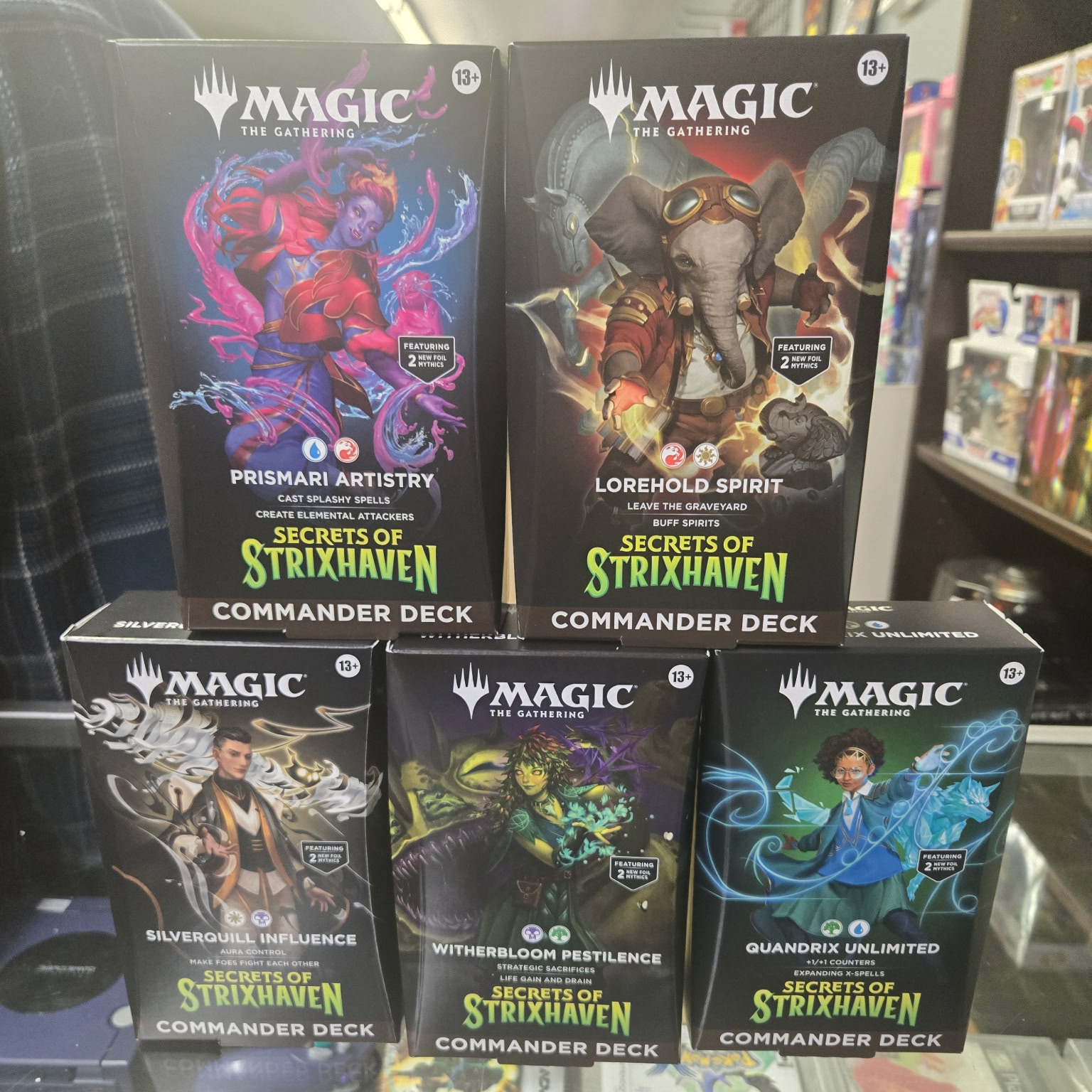 MTG Secrets Of Strixhaven Commander Deck