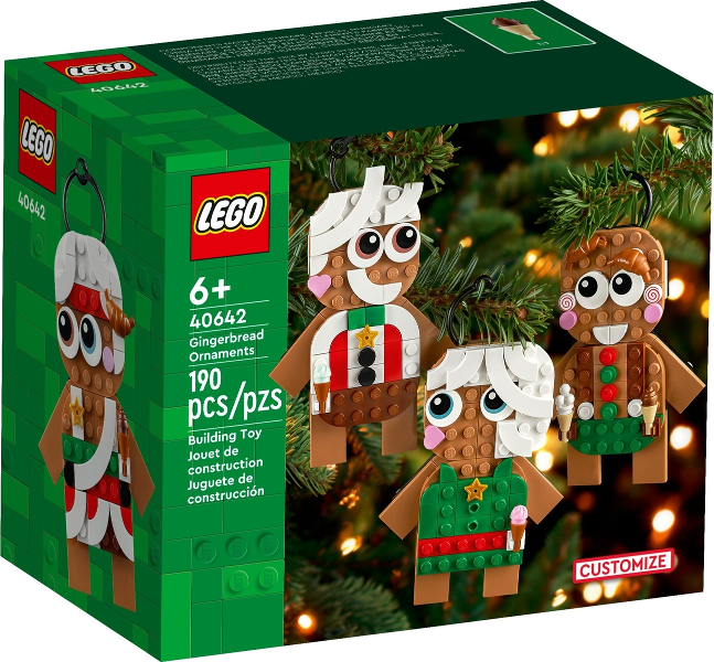 40642 Gingerbread Ornaments