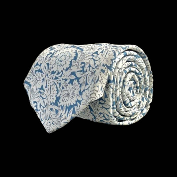 59 X 3.25 Inch Fb/Cr Floral Cotton