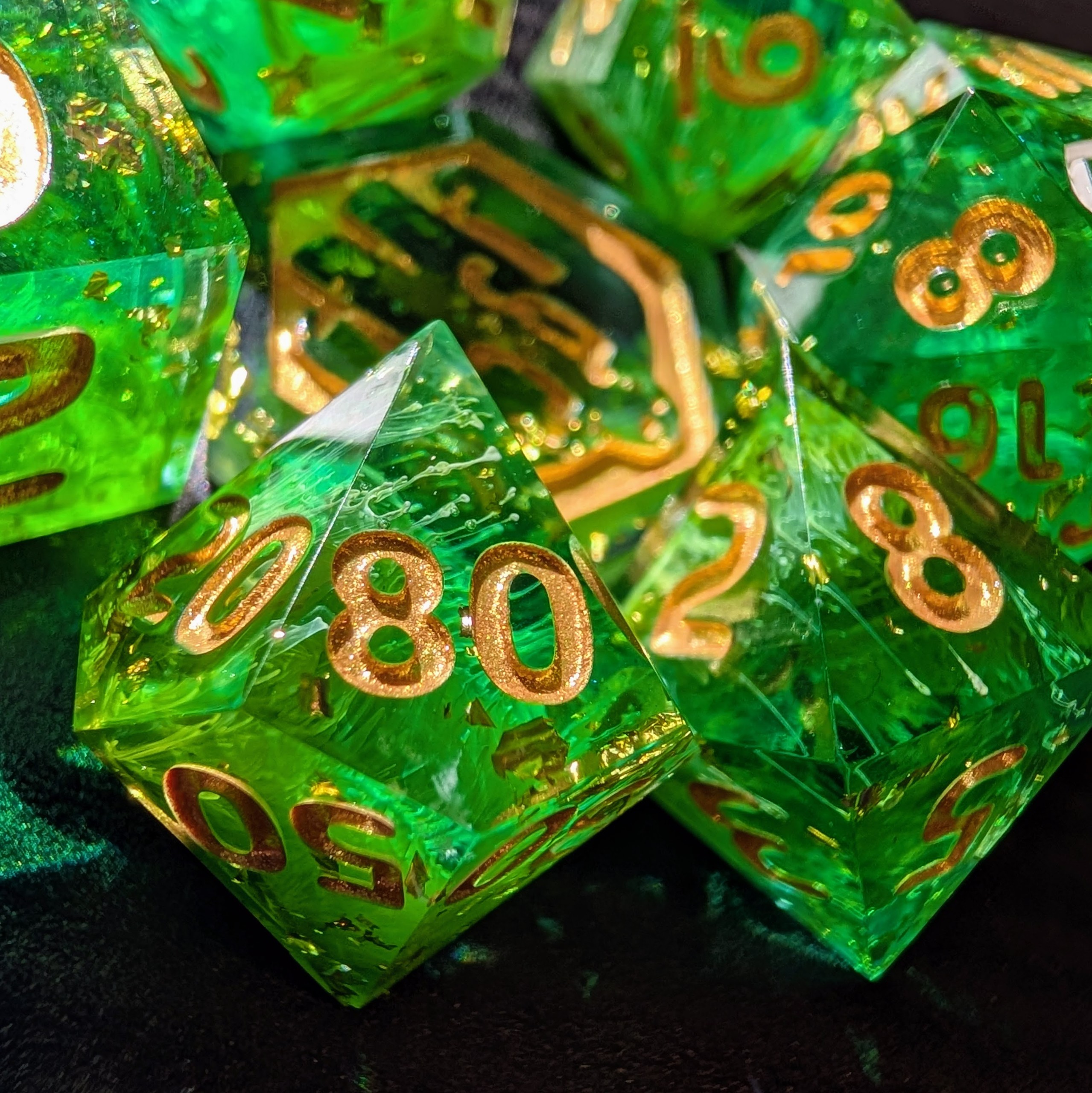 "GREED" TTRPG Dice Set