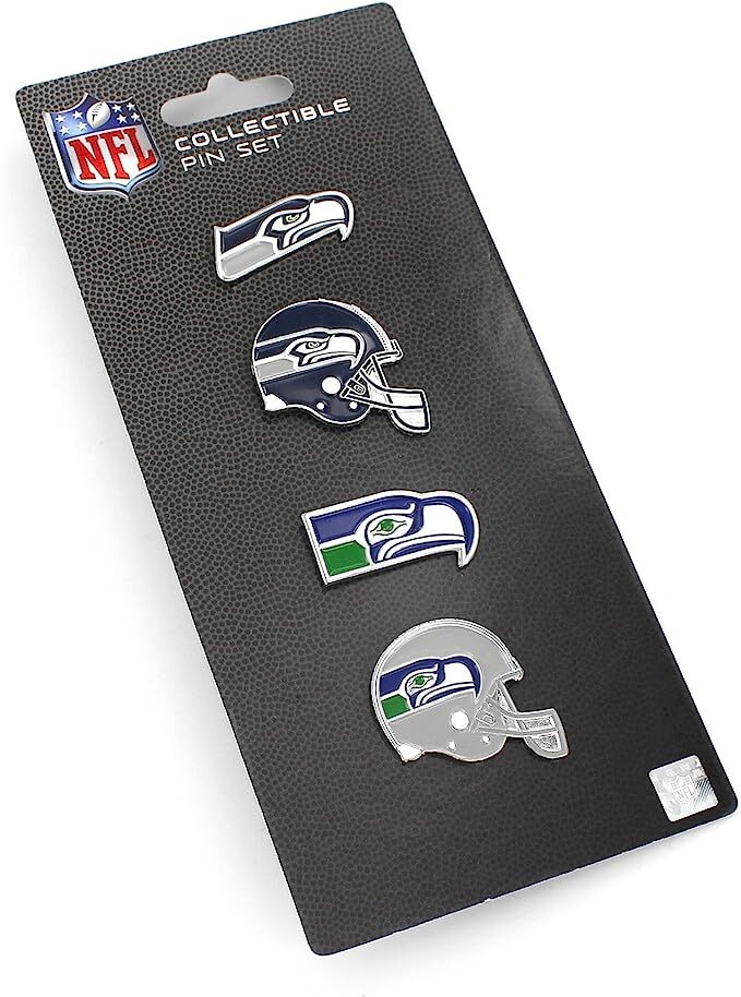 Seattle Seahawks Evolution Pin Set