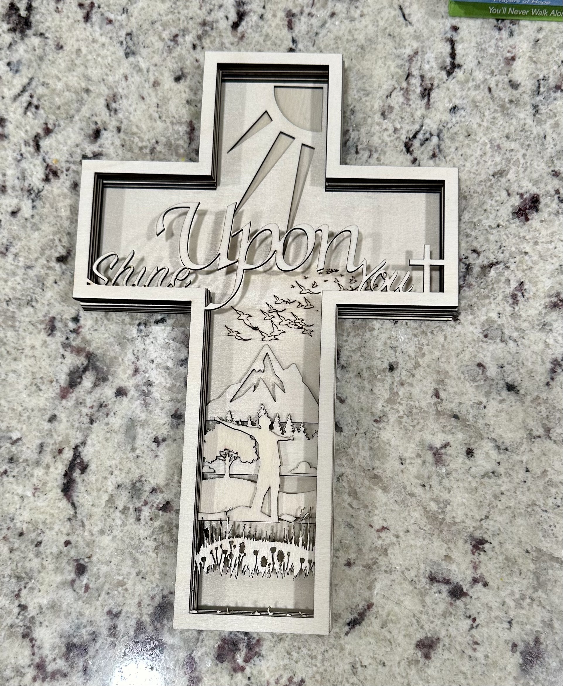 Layered Cross (Shine Upon Me)