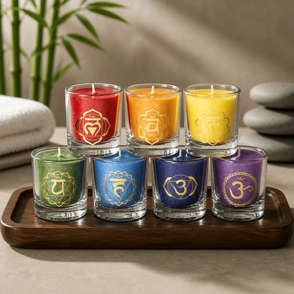 Bougies Chakras