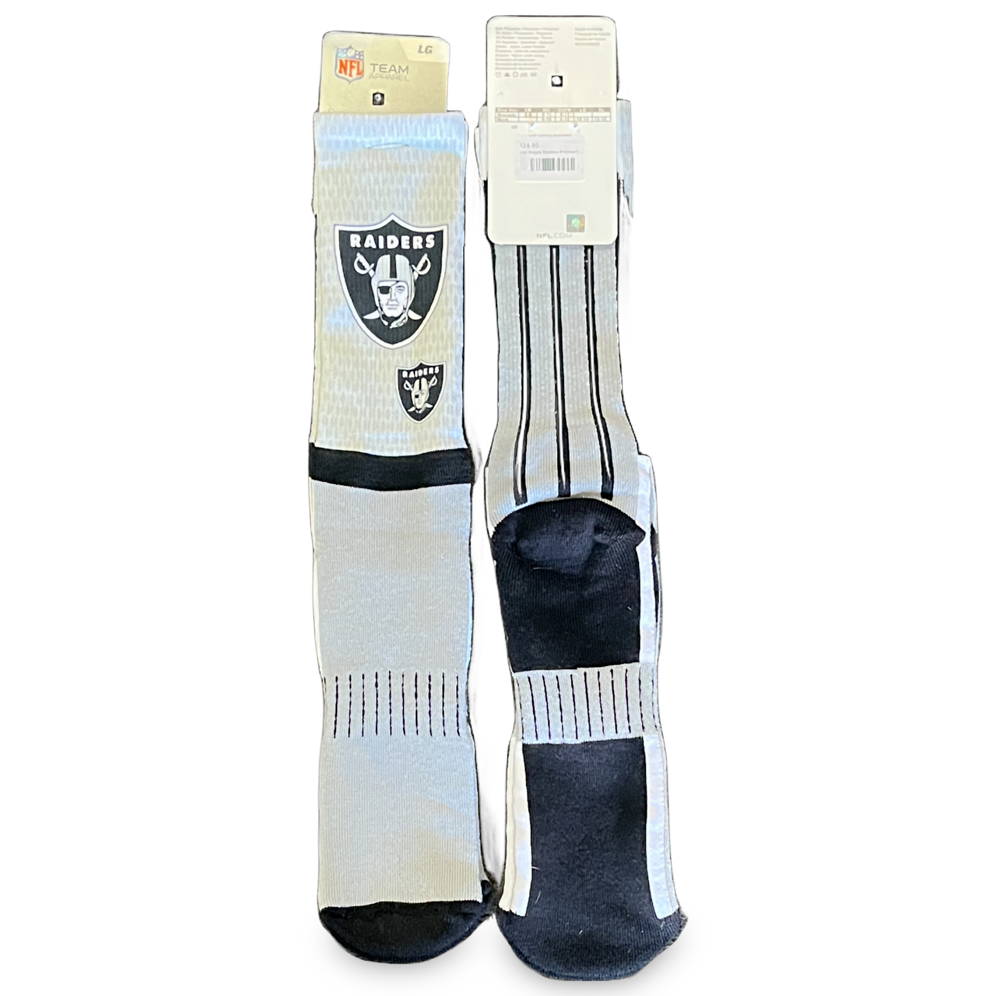Las Vegas Raiders Premium FBF Long Socks