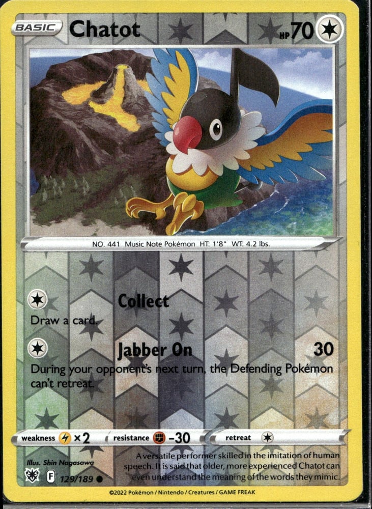 Chatot - SWSH10 129/189
