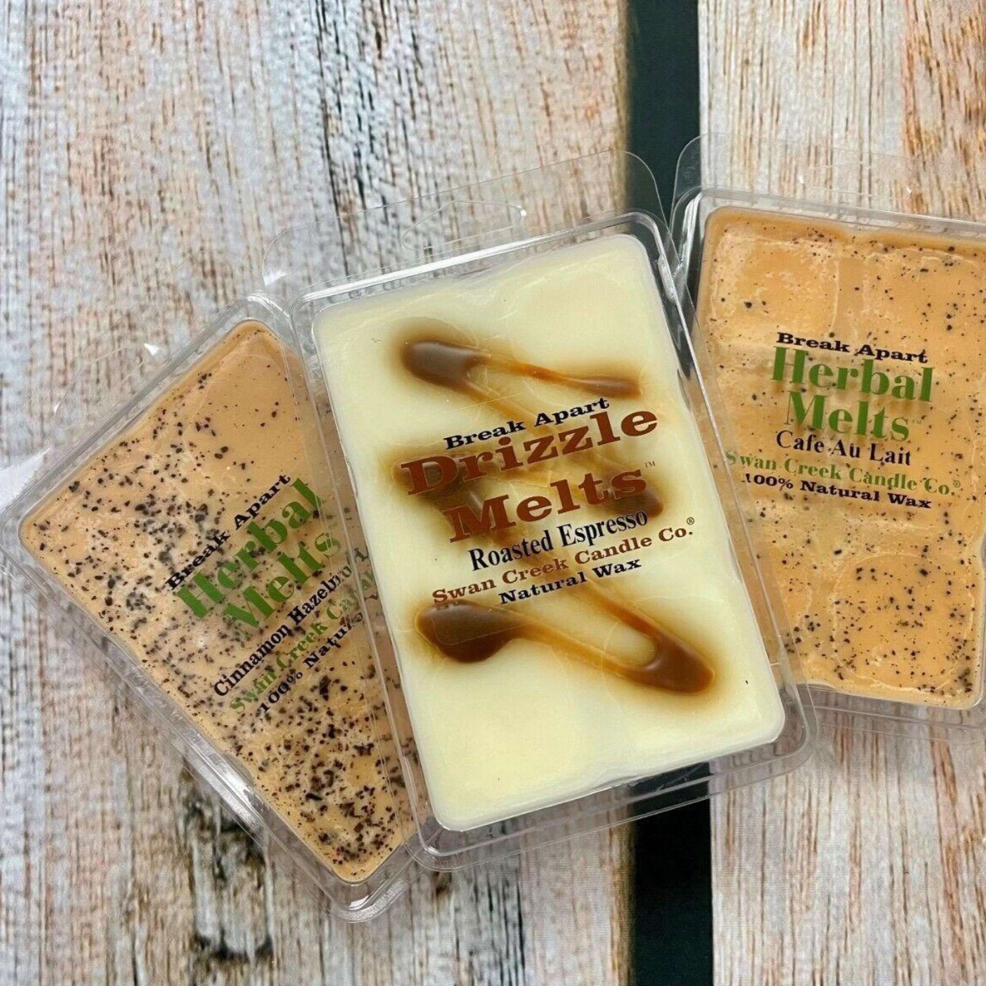 Swan Creek Candle Drizzle Roasted Espresso Scented Wax Melt Candle