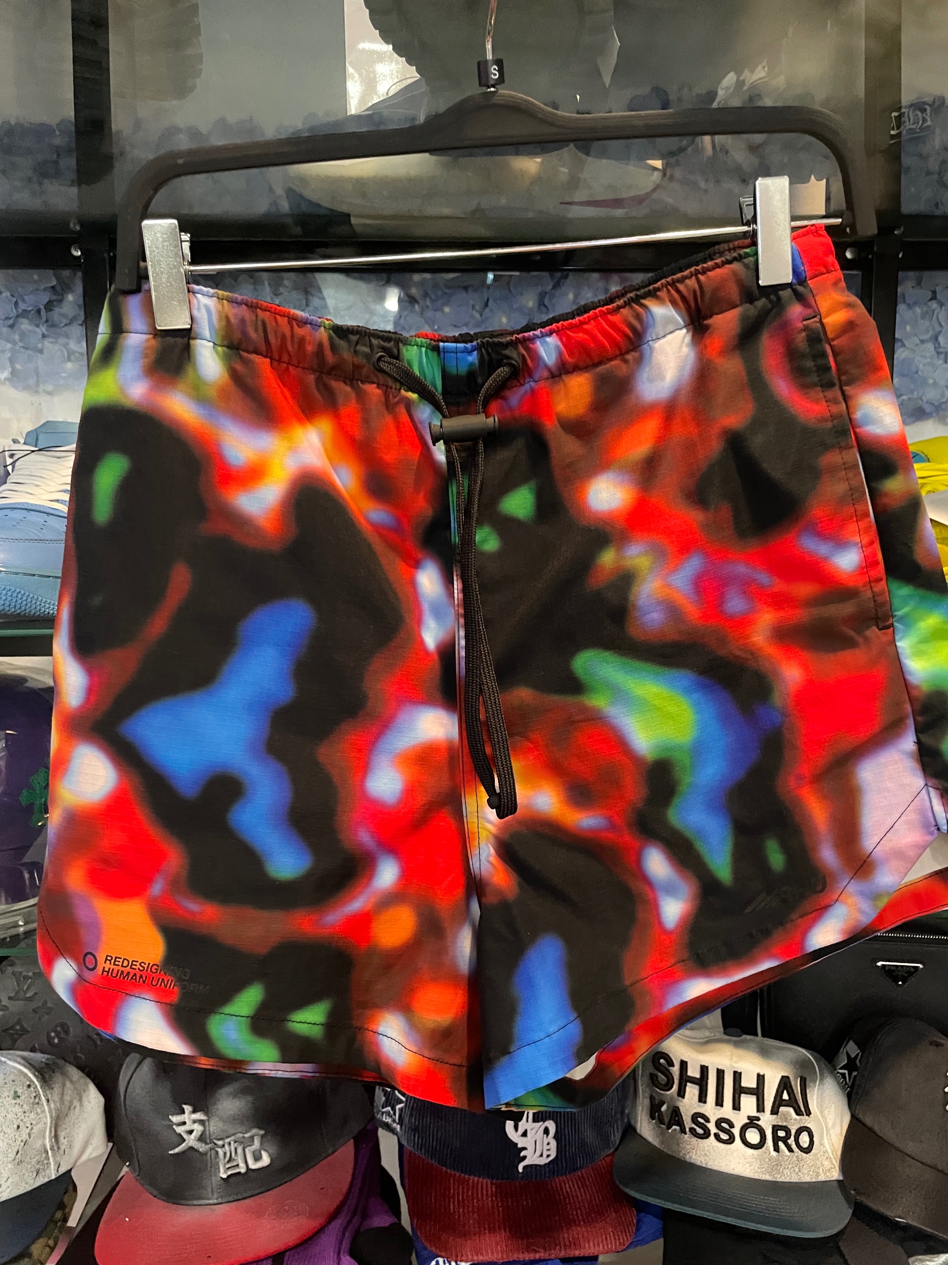 RHUDE printed shorts colorful heat-map size S (used)