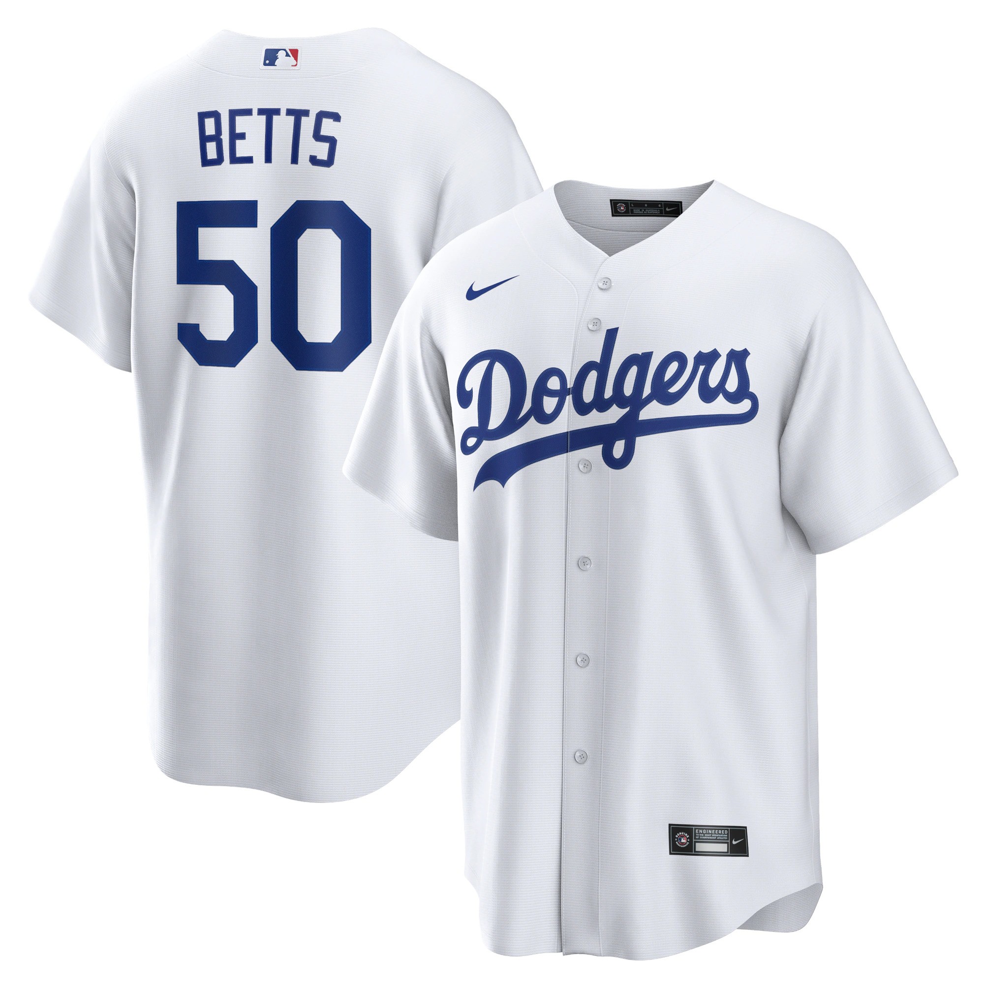 Los Angeles Dodgers Mookie Betts Nike Home Jersey