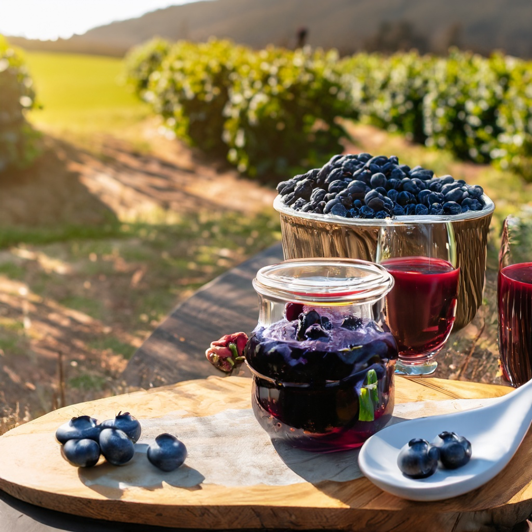 Ninn's Pantry - Blueberry & Merlot Jam