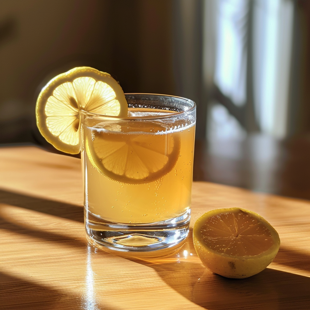 Kombucha No Sugar Ginger Lemon 8.5 Fl Oz Can