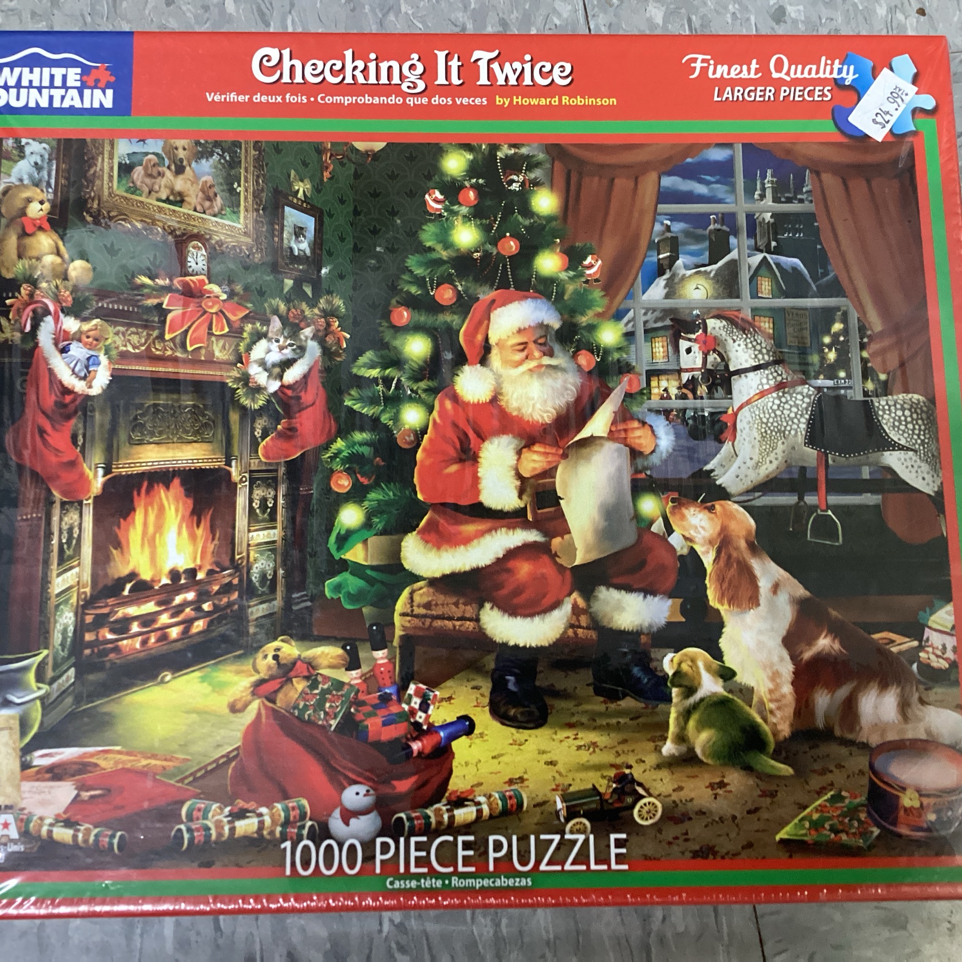 Checking It Twice (Santa) (1000 pc)