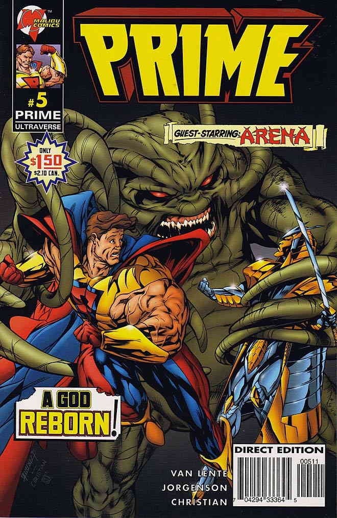 Malibu Prime #5 February 1996