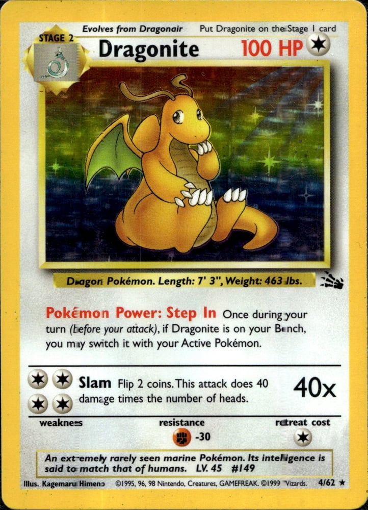 Dragonite - BASE3 4/62