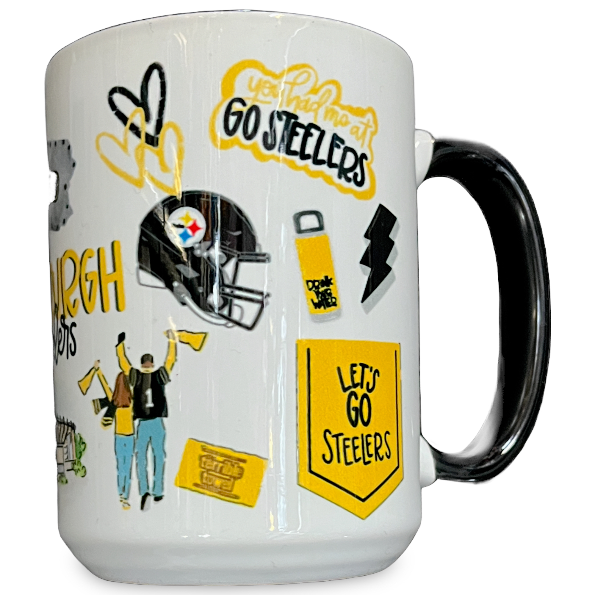 Pittsburgh Steelers All Over Print Coffee Mug