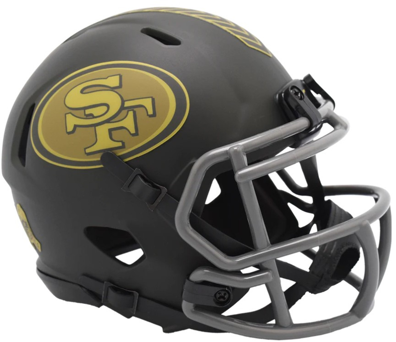 San Francisco 49ers 2025 Riddell Salute to Service Mini Helmet