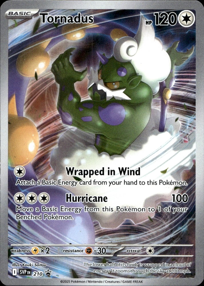 Tornadus - SVP 210/225