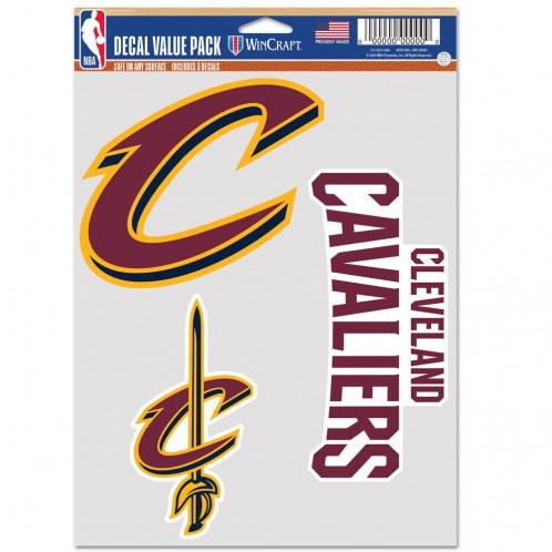 Cleveland Cavaliers Multi Use 3 Pack Fan Decals