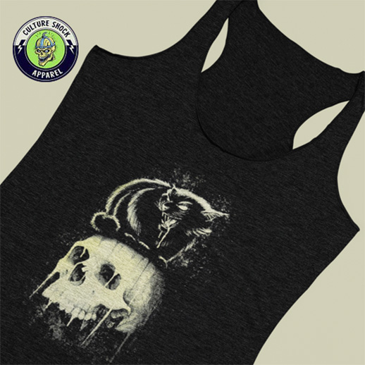 Death’s Familiar Racerback Tank Glow In The Dark Death’s Familiar Racerback Tank Glow In The Dark