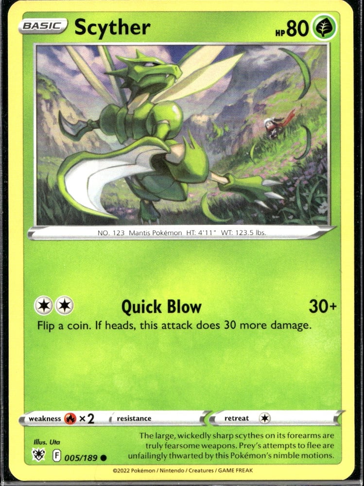 Scyther - SWSH10 5/189