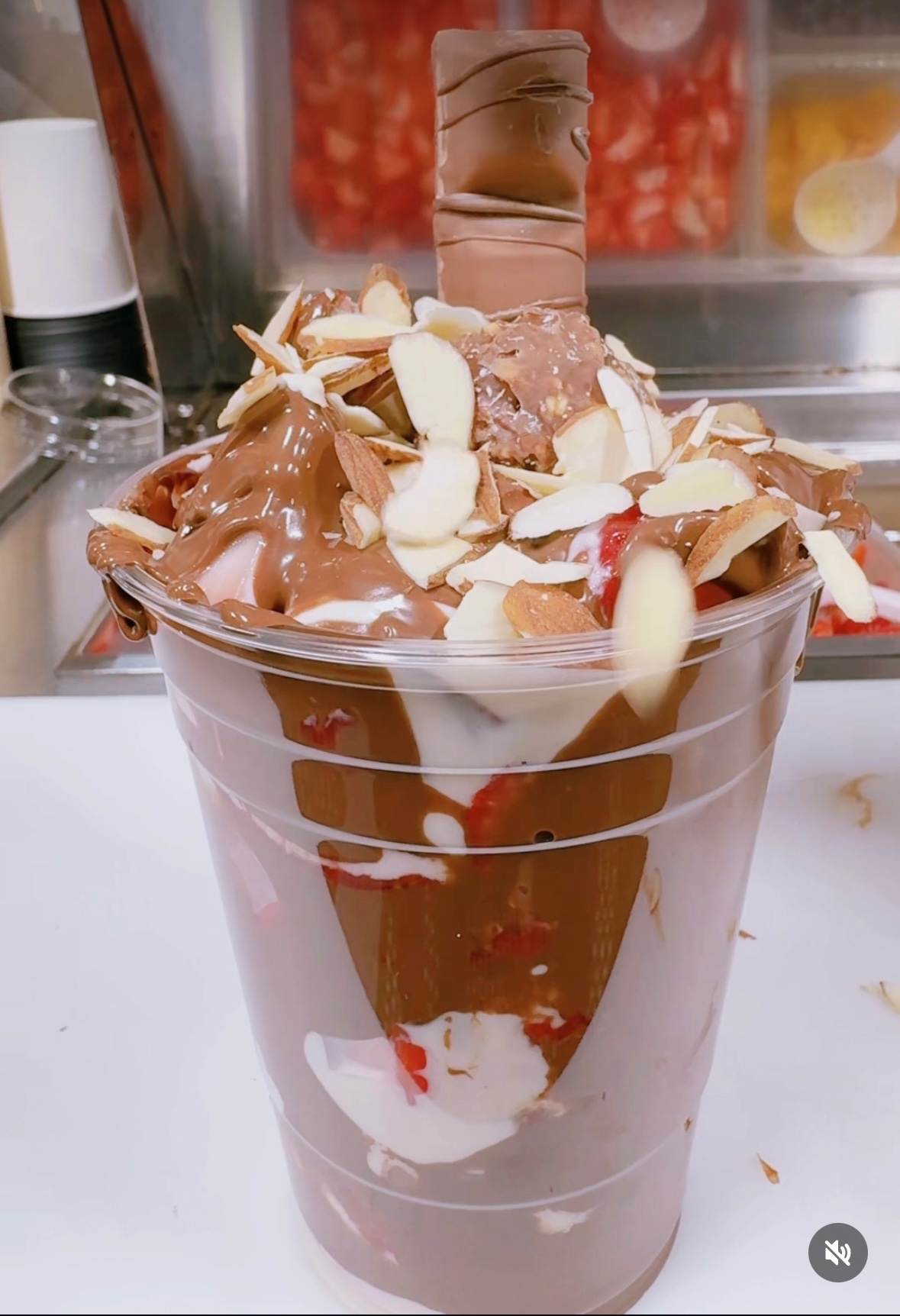 Nutella cream fresas